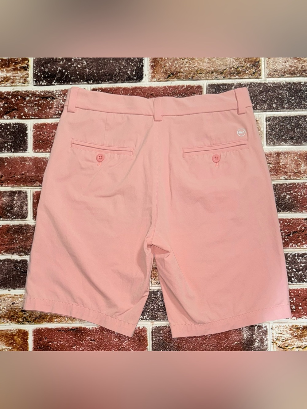 Vineyard Vines Performance shorts Boys size 18 
Peach pink